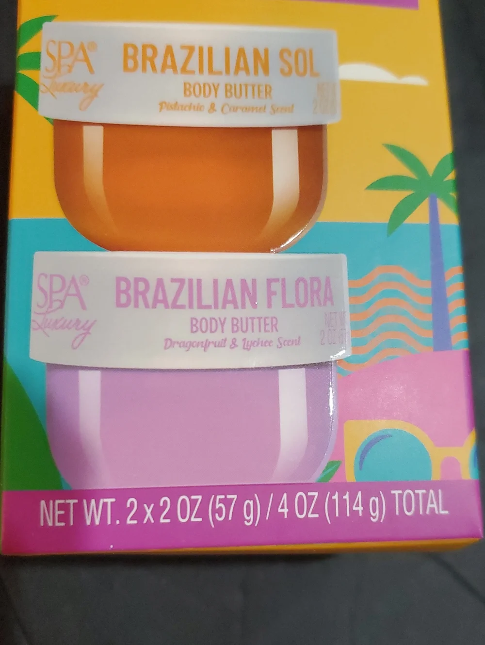 6pack Brazilian Hibiscus, orchid, flora sol limited body butters brand new